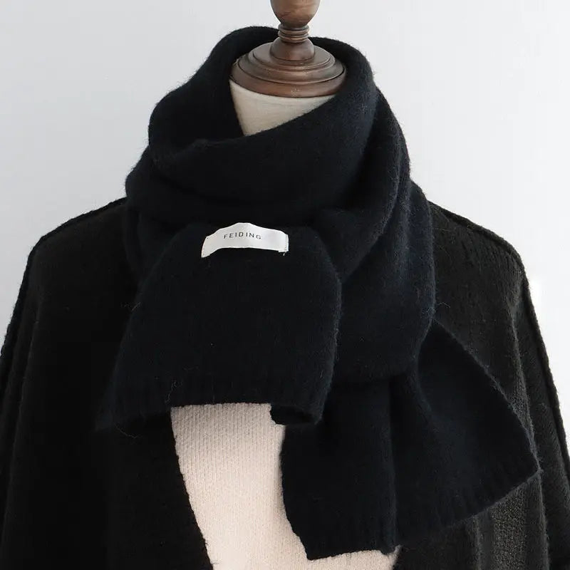 Solid Color Scarf Women's Autumn And Winter Warm hercurva