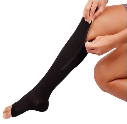 Pressure exposed toe compression socks hercurva