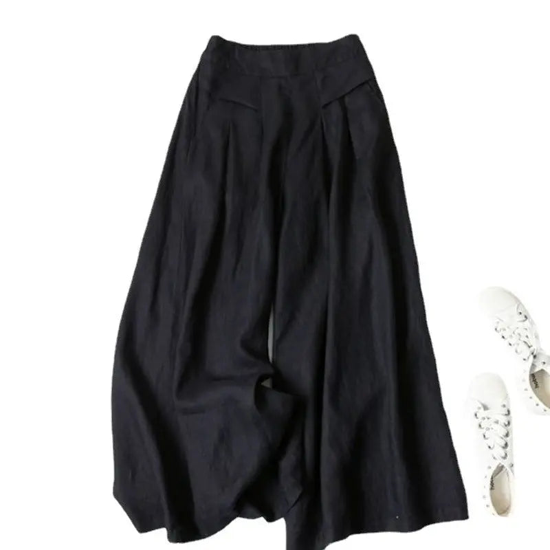 Women's High Waist Thin Slim Ninth Pants hercurva
