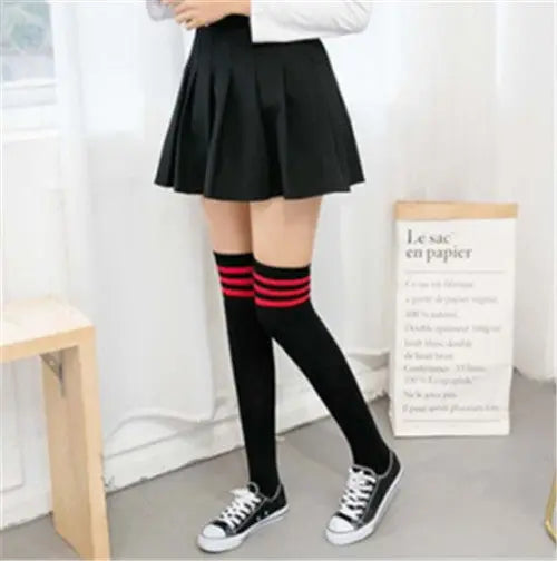 Striped stockings ladies stockings hercurva