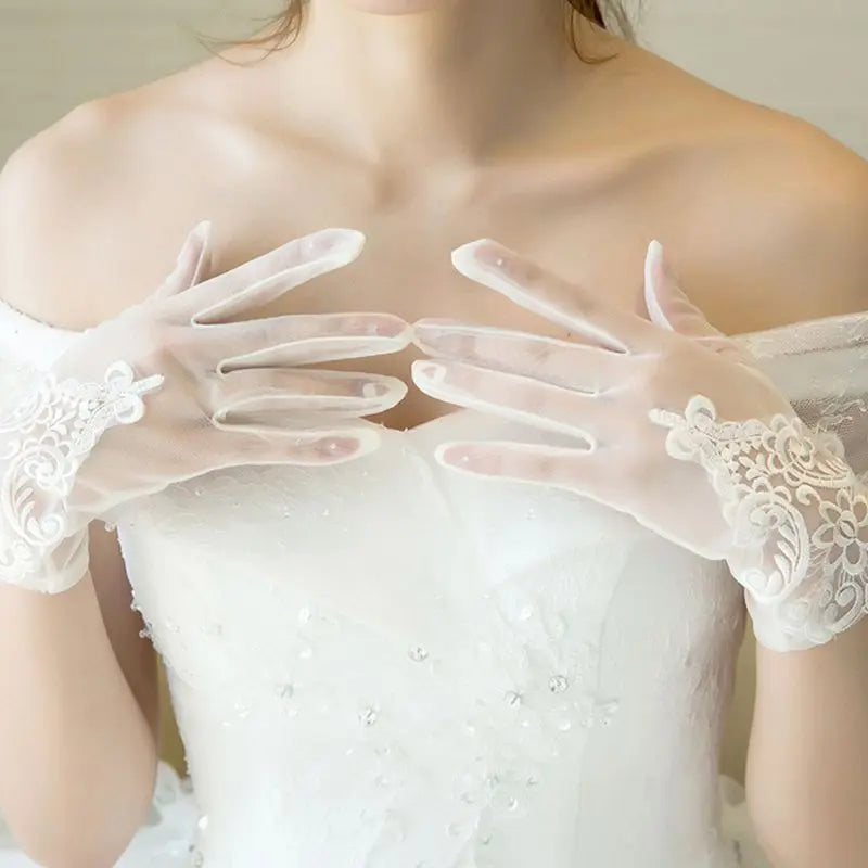 Sunscreen lace gloves hercurva