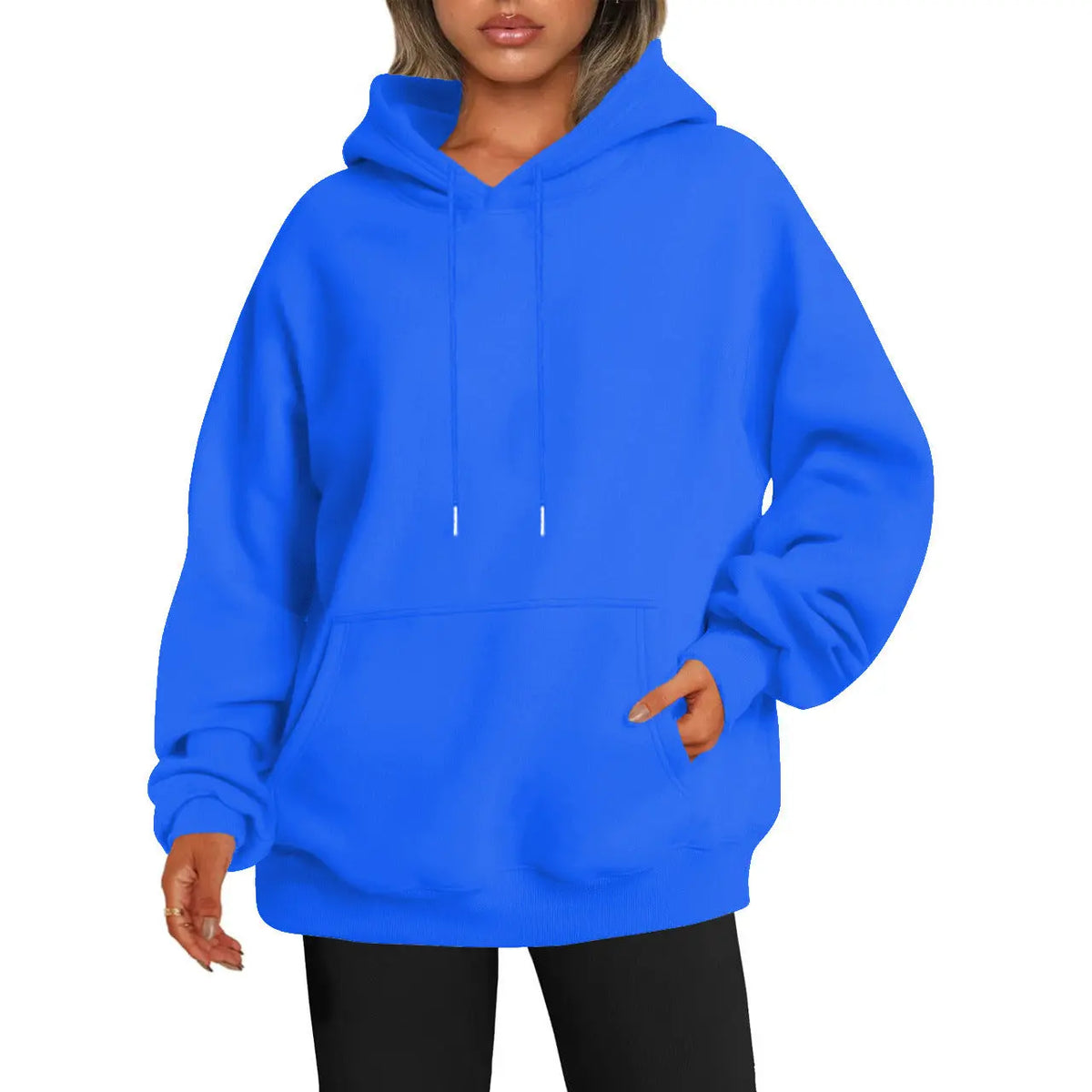 Men's And Women's Fashion Casual Exercise Drop-shoulder Sleeve Hoodie hercurva