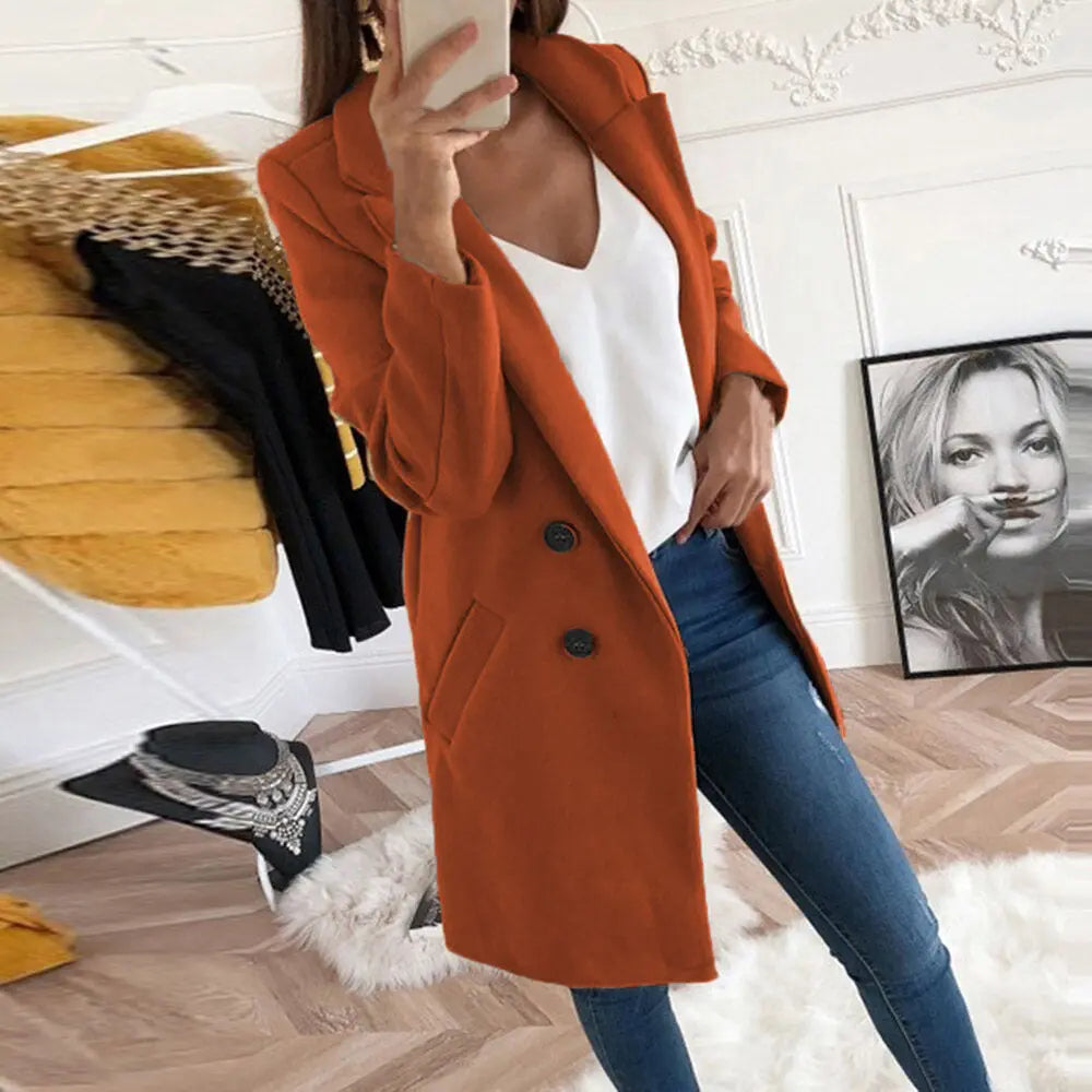 Medium Long Wool Coat hercurva