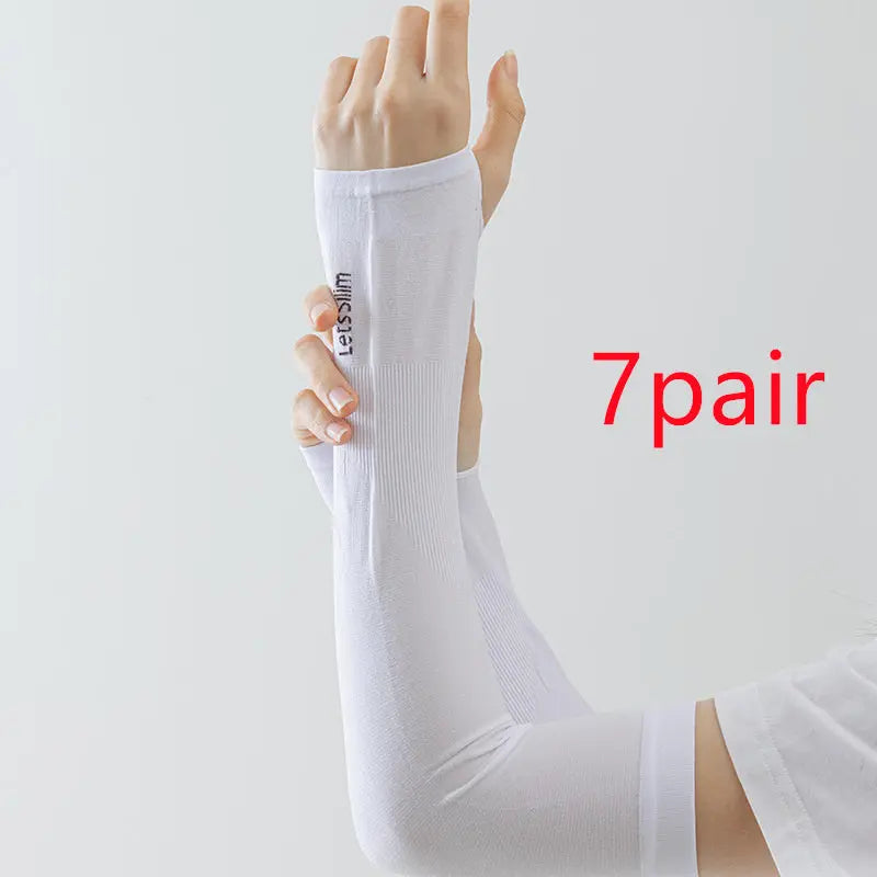 Summer Sun Protection Women's Men's Oversleeves Outdoor hercurva