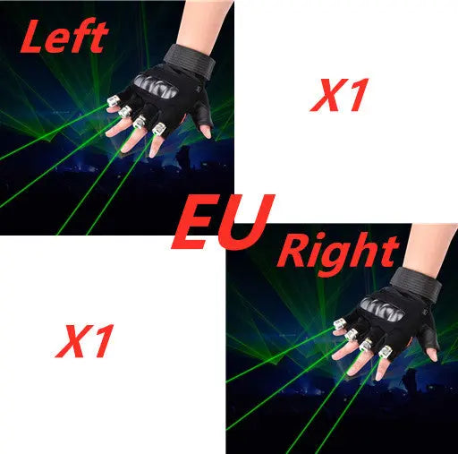 Stage Show  Red Green Laser Gloves hercurva
