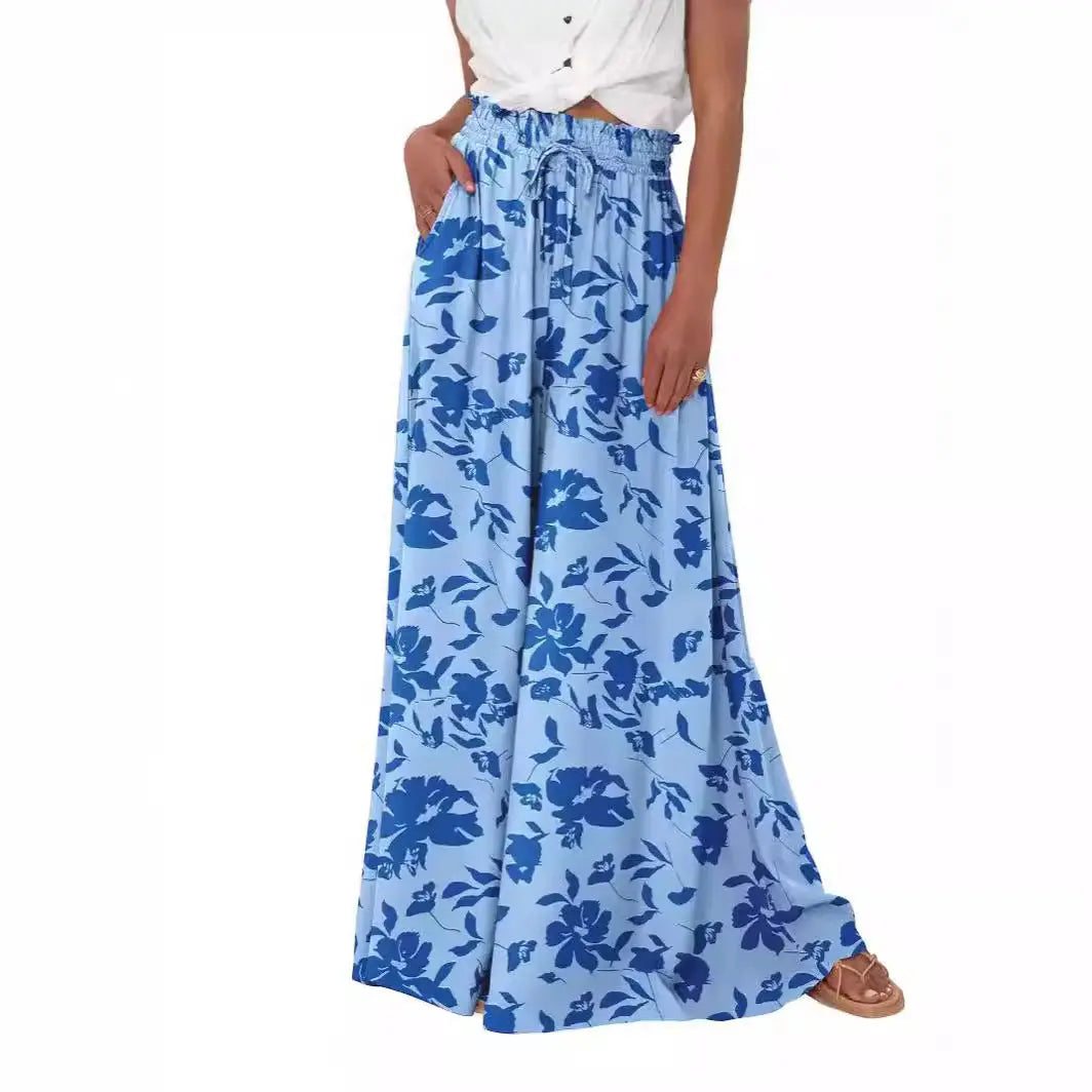 Women's High Waist Wide Leg Pants Casual Pants hercurva