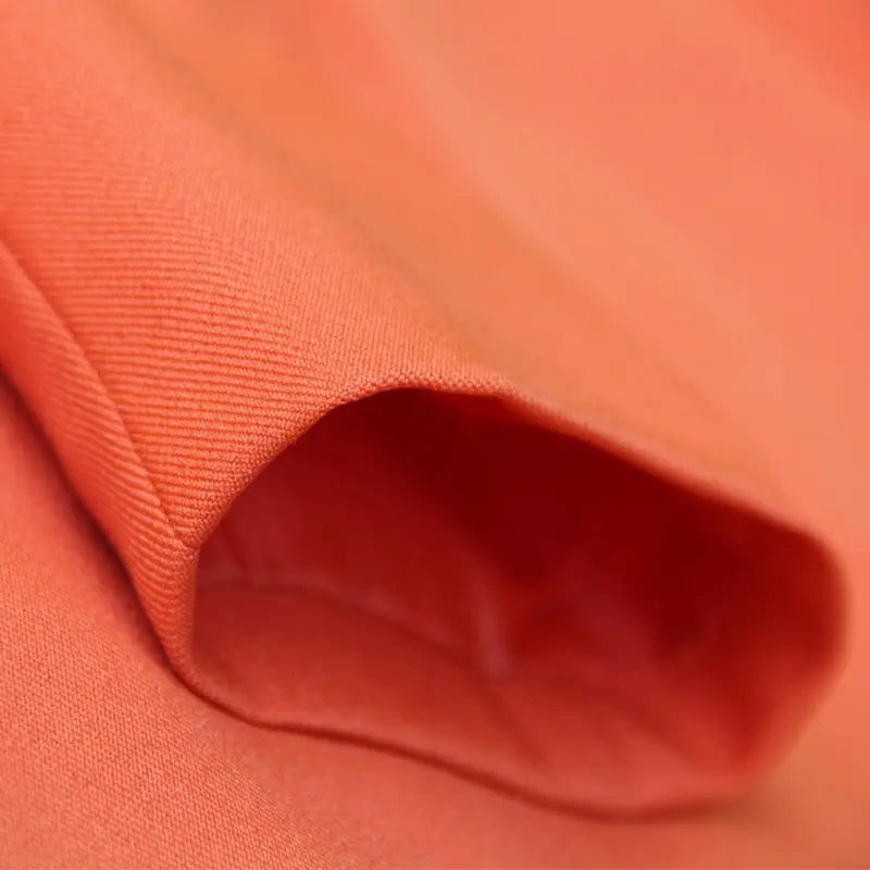Mid-length Suit Spring Women's Long Sleeve Plus Size Nylon Slimming Versatile Straight Style hercurva