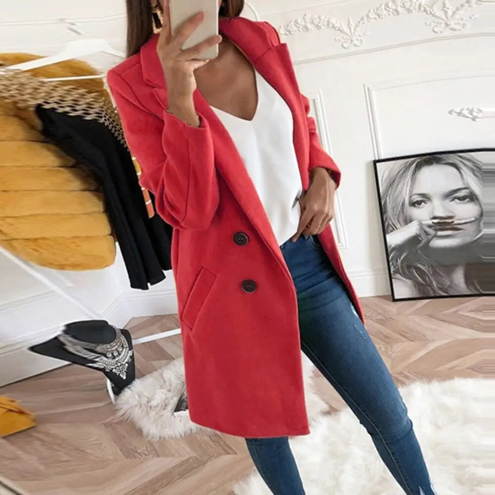 Medium Long Wool Coat hercurva