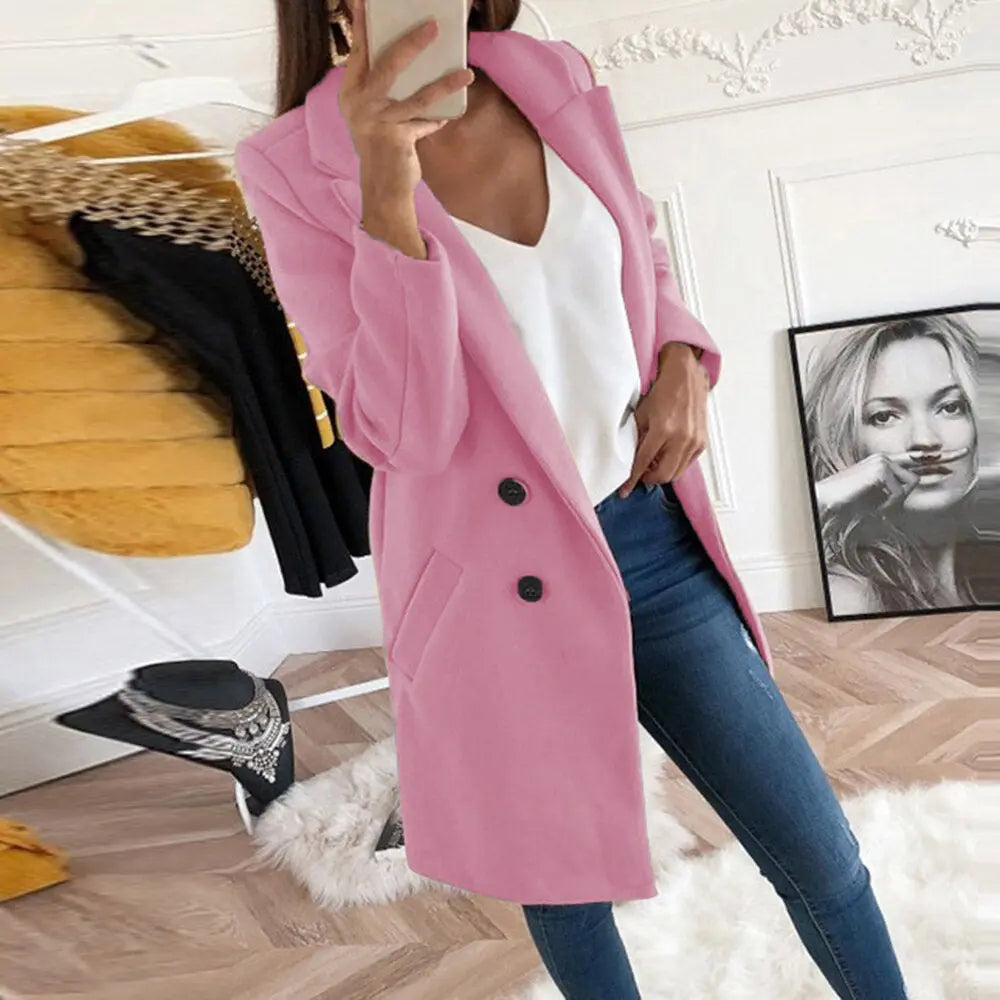 Medium Long Wool Coat hercurva