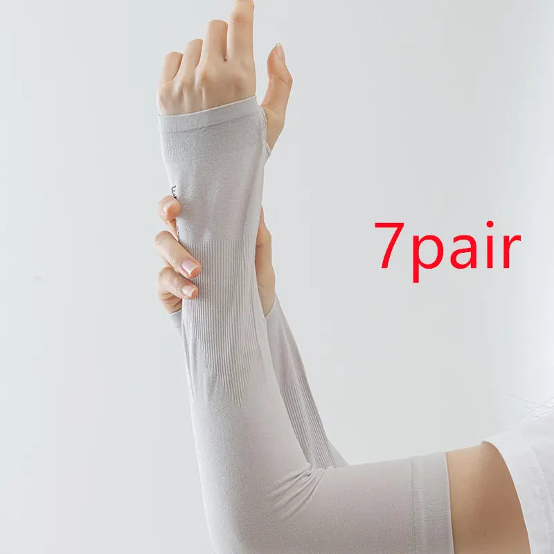 Summer Sun Protection Women's Men's Oversleeves Outdoor hercurva