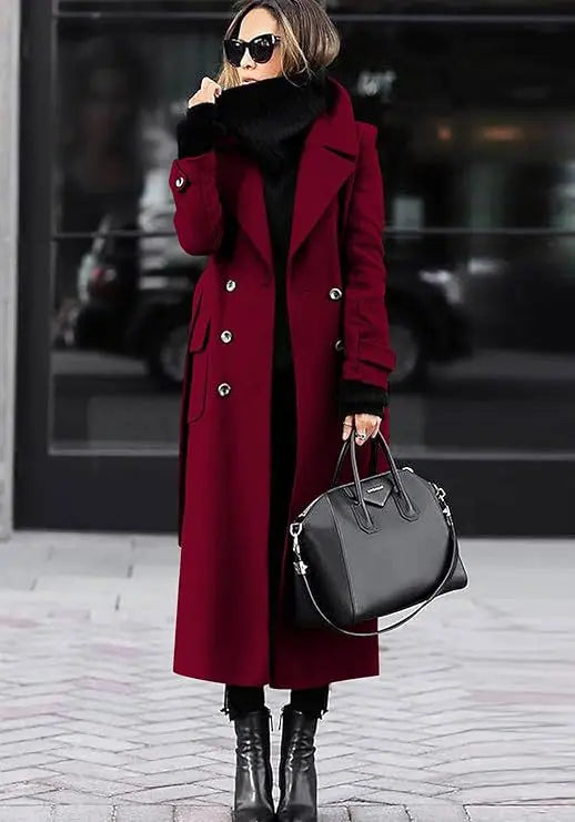Thick Wool Women's Coat Extended hercurva