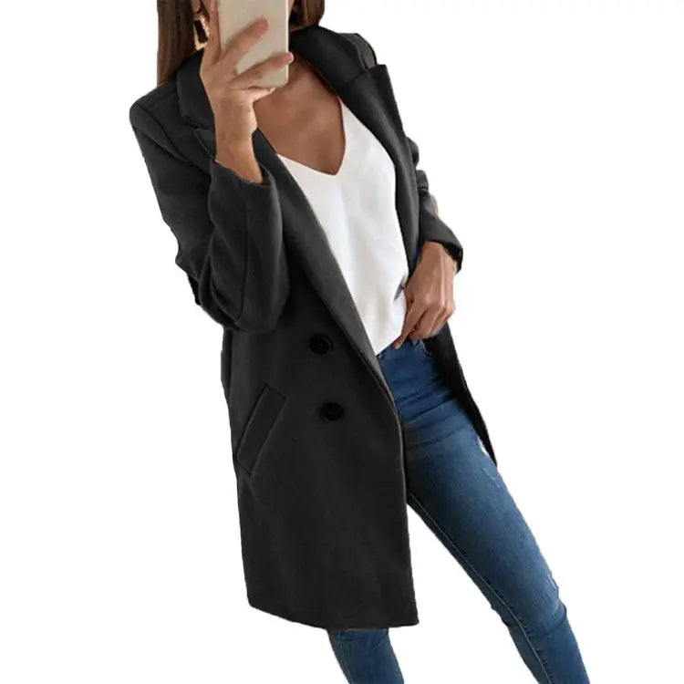 Medium Long Wool Coat hercurva