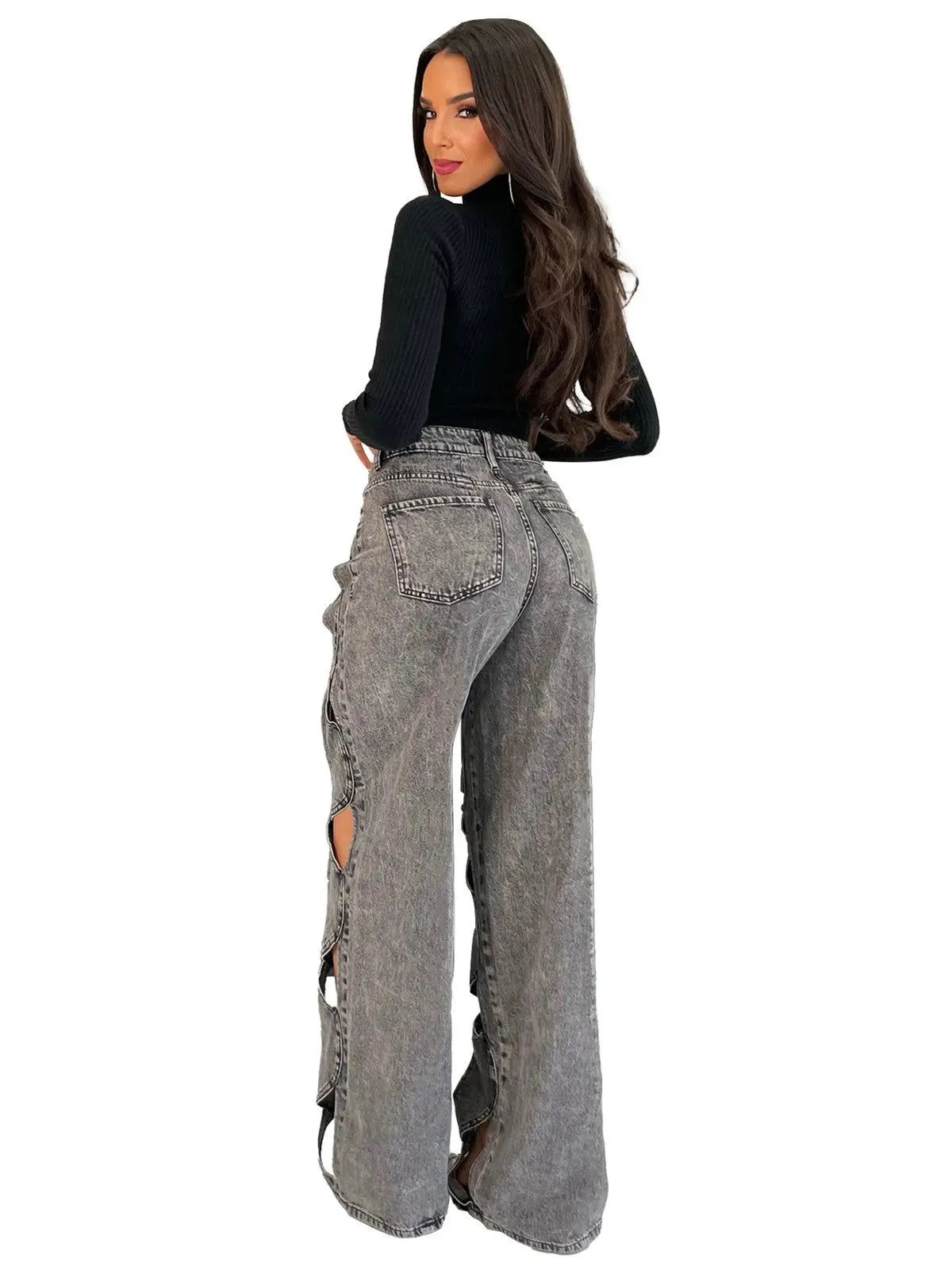 Casual Love Twist Jeans For Women hercurva