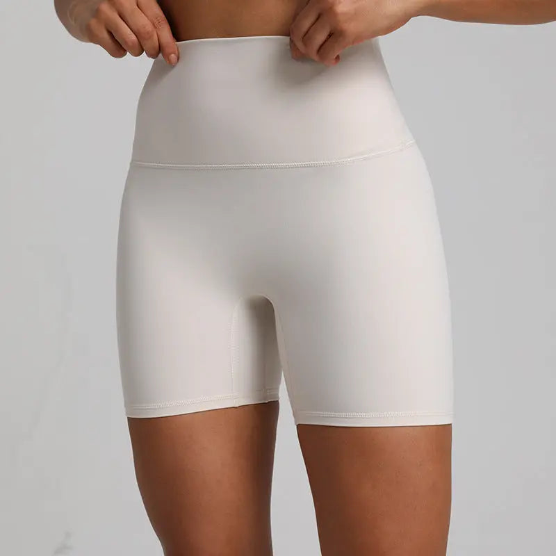Nude Feel Yoga Quick-drying Breathable Slim Fit Sports Shorts hercurva