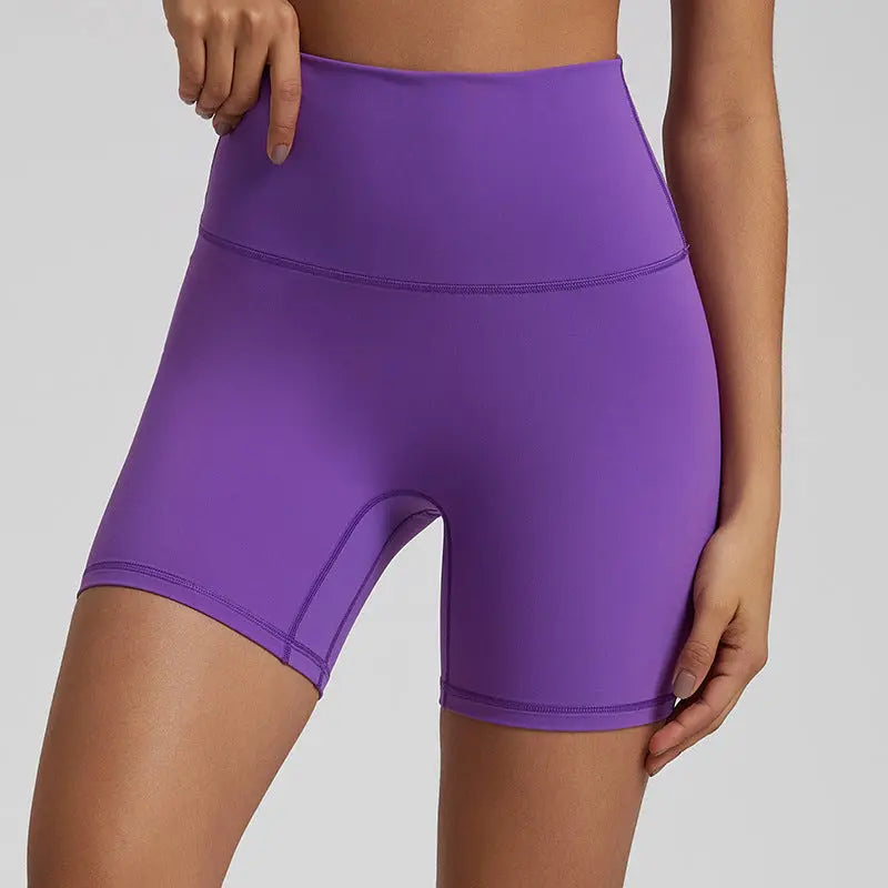Nude Feel Yoga Quick-drying Breathable Slim Fit Sports Shorts hercurva