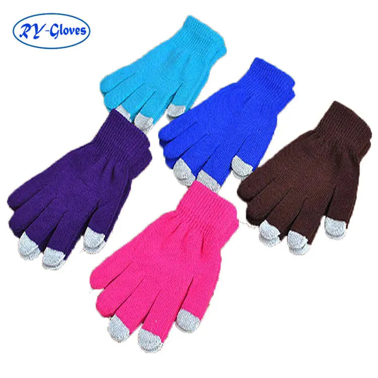 Touch screen gloves warm knit wool touch screen gloves winter touch gloves hercurva