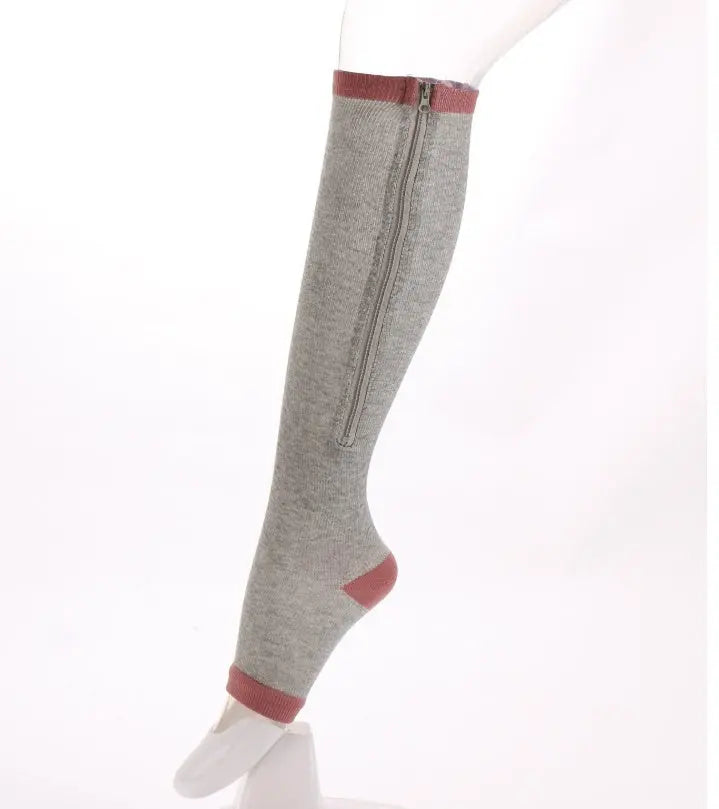 Elastic socks sports compression socks compression zipper socks hercurva