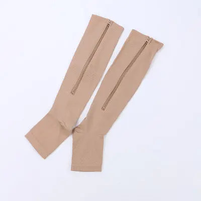 Elastic socks sports compression socks compression zipper socks hercurva