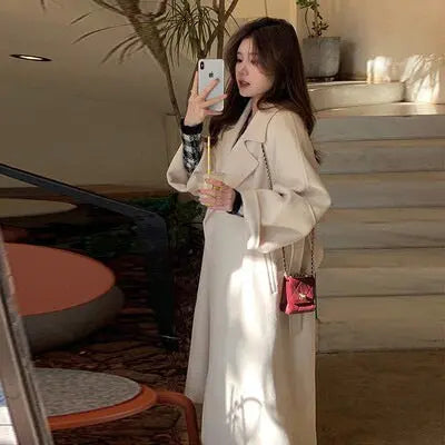 Small Wool Woolen Woolen Coat hercurva