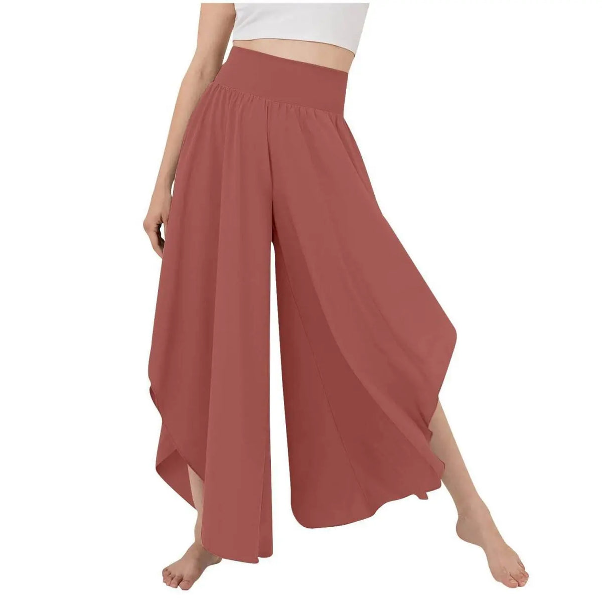 Micro La High Waist Loose Casual Pants hercurva
