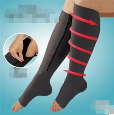 Pressure exposed toe compression socks hercurva