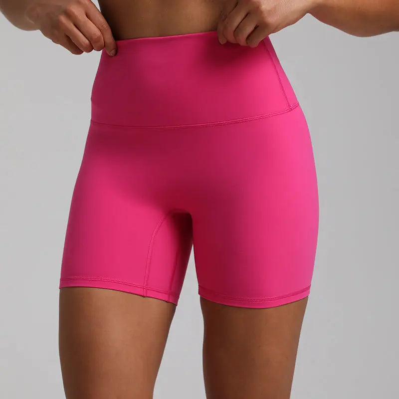 Nude Feel Yoga Quick-drying Breathable Slim Fit Sports Shorts hercurva