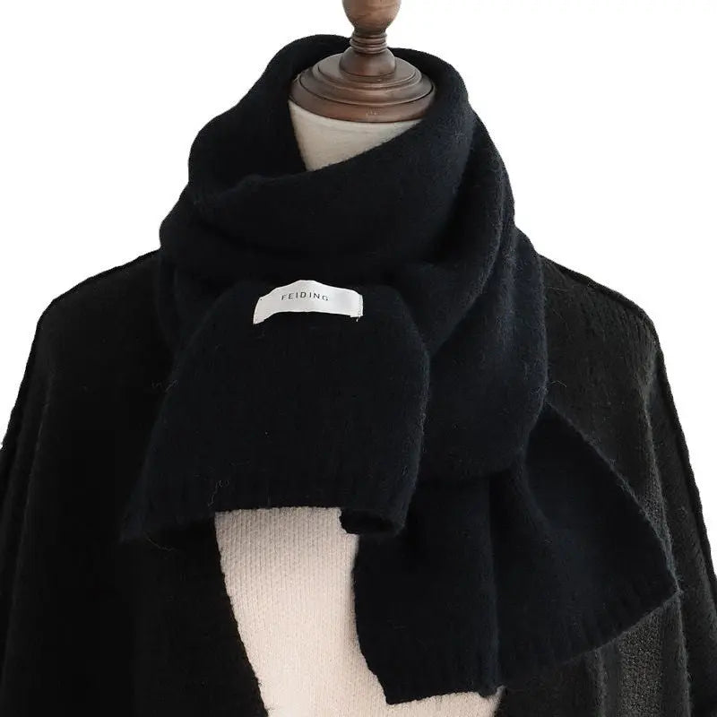 Solid Color Scarf Women's Autumn And Winter Warm hercurva
