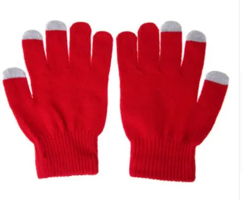 Touch screen gloves warm knit wool touch screen gloves winter touch gloves hercurva