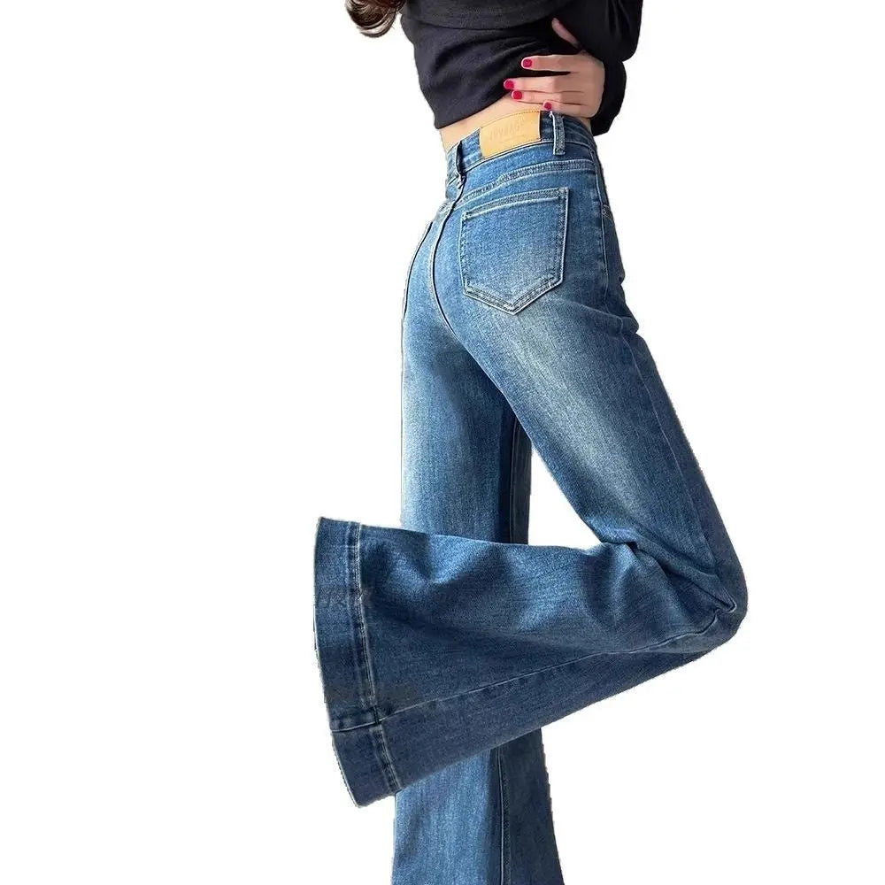 Women's Narrow Wide-leg Skinny Jeans hercurva