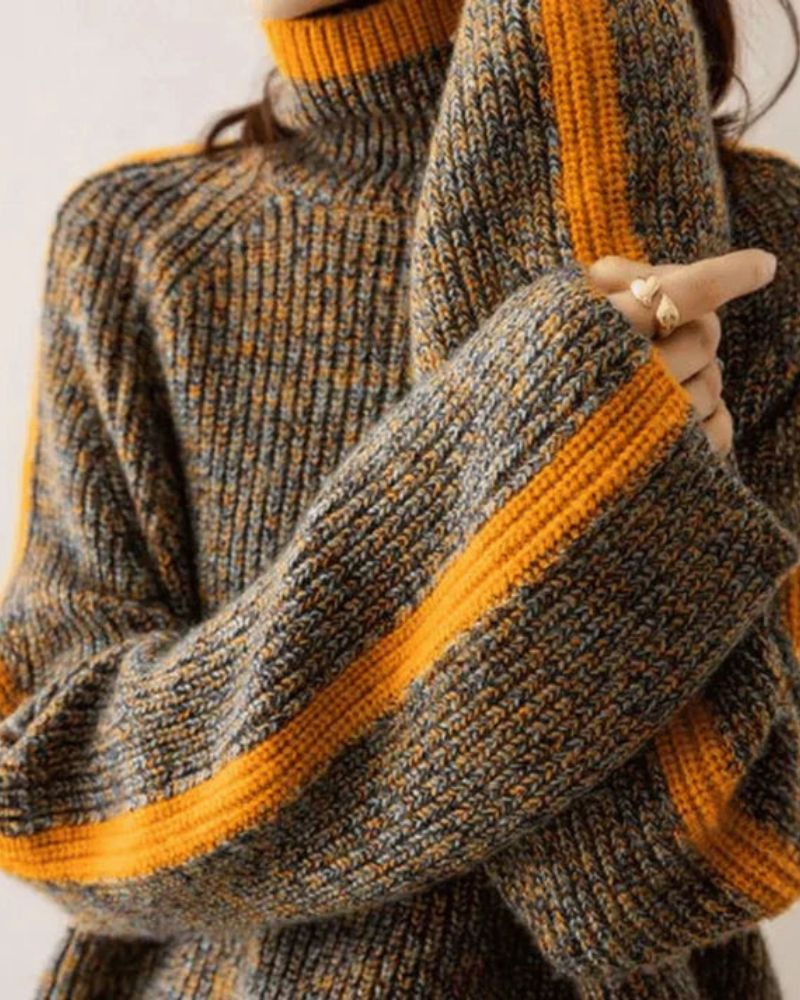 AMEI - STYLISH TURTLENECK SWEATER VEV42142