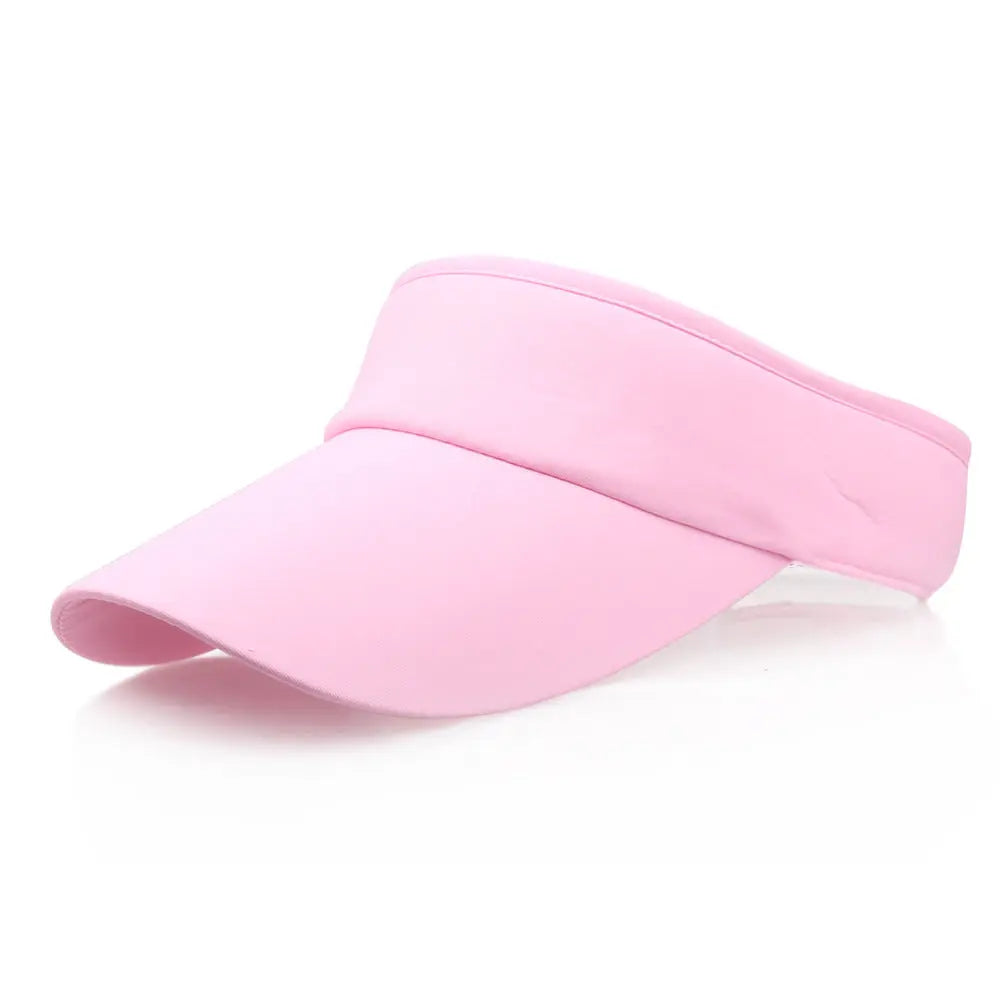Sun Hat Visor Caps Summer Beach Sunhat Sport Headband Classic Cap Adjustable Sun Sports Visor Hat Baseball Cap hercurva