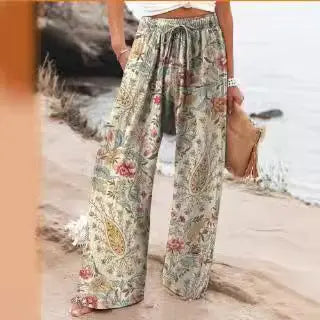 Casual Wide Leg Sports Trousers hercurva