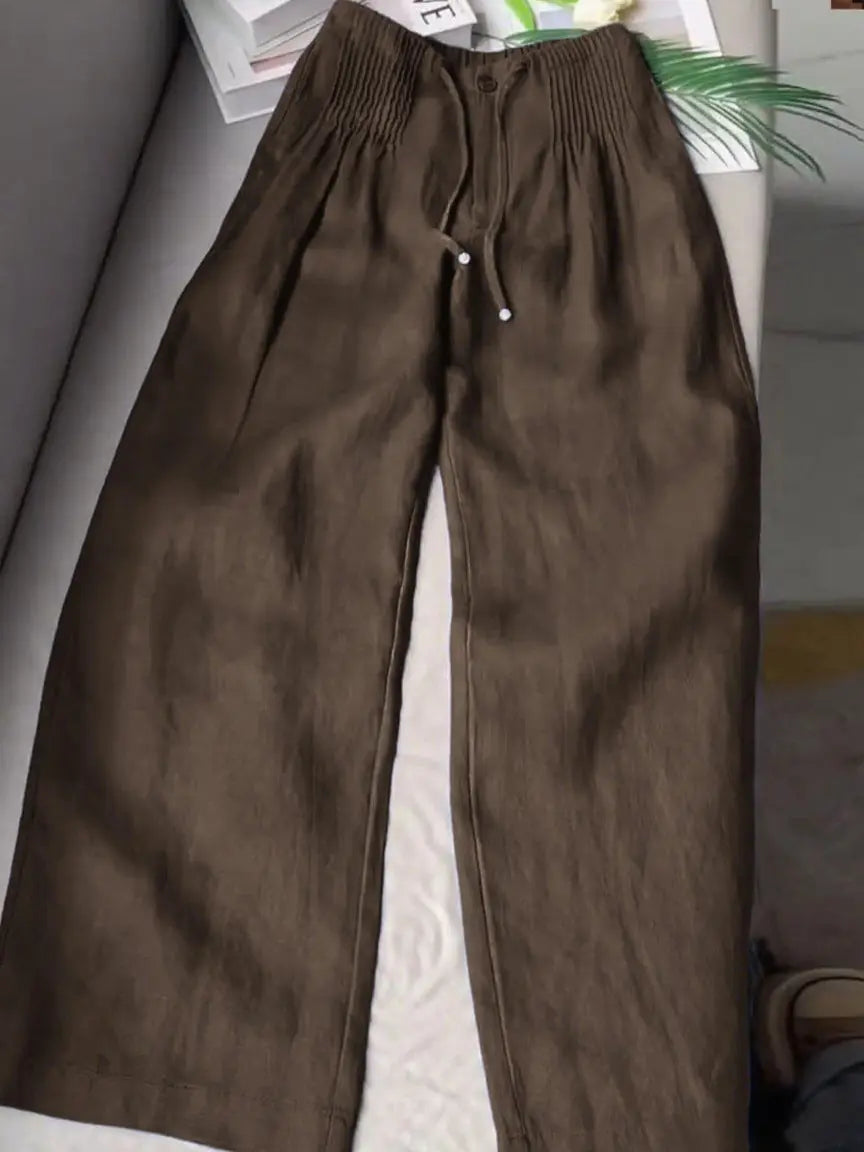 Women's Loose Casual Wide-leg Trousers hercurva