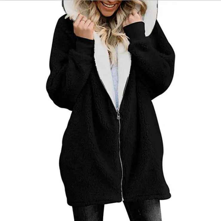 Lamb hooded sweater hercurva