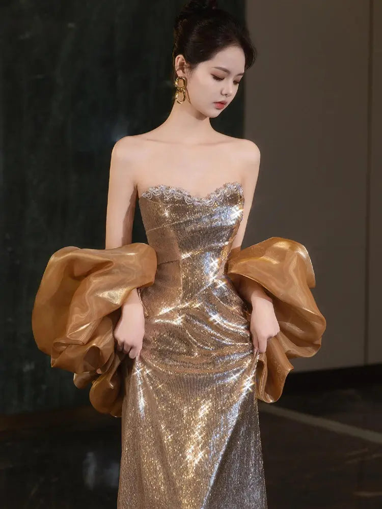 Niche Banquet Temperament Evening Dress hercurva