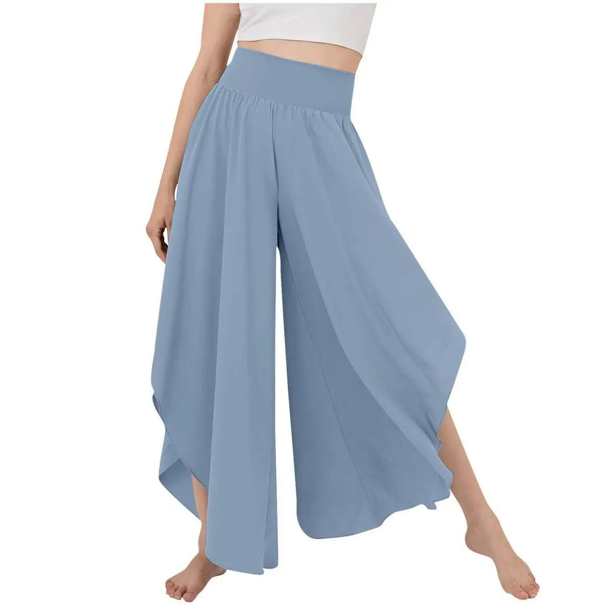 Micro La High Waist Loose Casual Pants hercurva