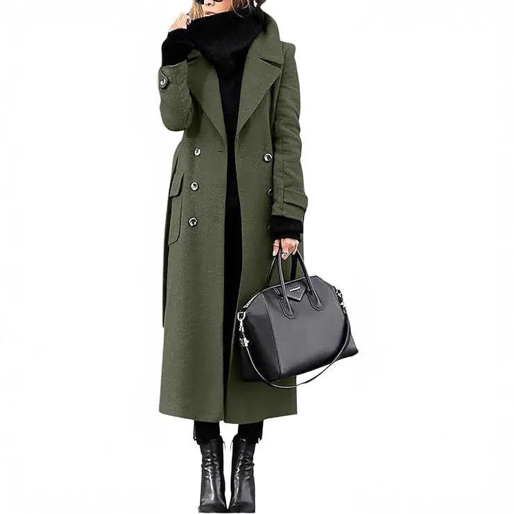 Thick Wool Women's Coat Extended hercurva