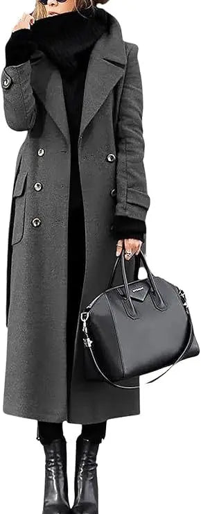 Thick Wool Women's Coat Extended hercurva
