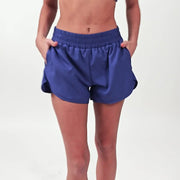Pocket Nude Feel Quick-drying Yoga Shorts Fake Two-piece Sports hercurva