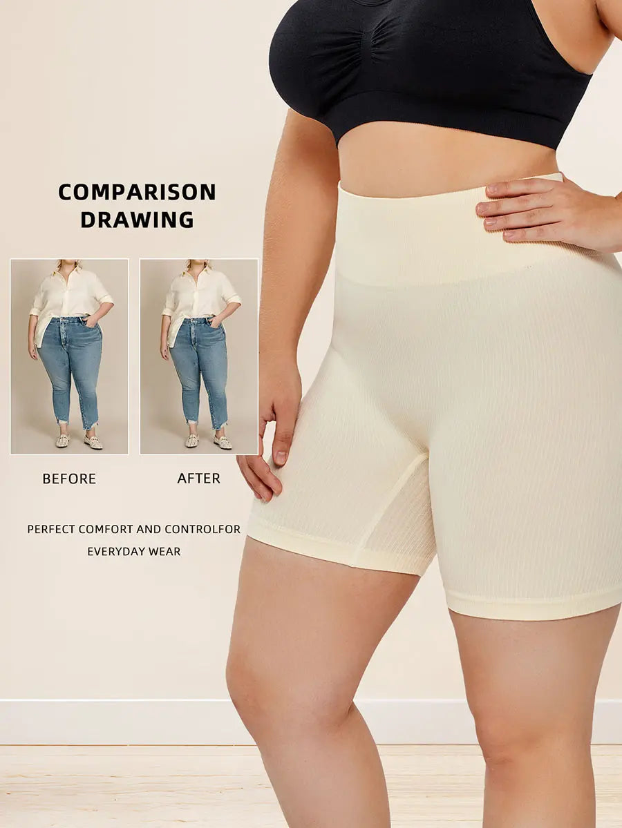 High Waisted Body Shaper Thigh Slimmer Butt Lifting Shapewear For Women hercurva