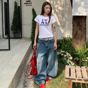 Striped Machete Jeans hercurva