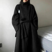 Women's New Wool Coat Petite Korean Mid-length hercurva