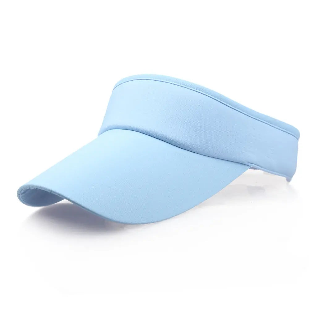 Sun Hat Visor Caps Summer Beach Sunhat Sport Headband Classic Cap Adjustable Sun Sports Visor Hat Baseball Cap hercurva