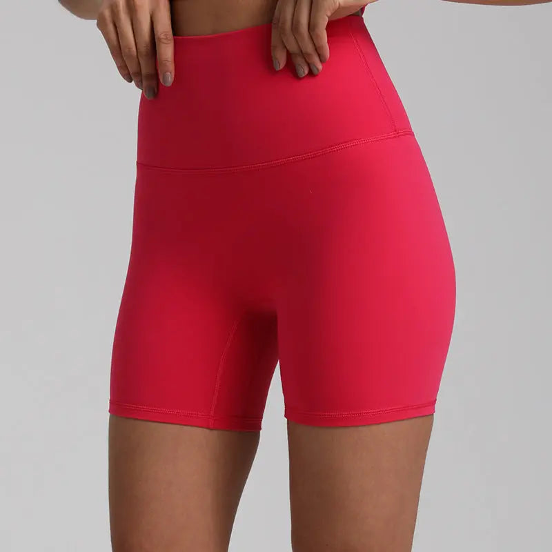 Nude Feel Yoga Quick-drying Breathable Slim Fit Sports Shorts hercurva