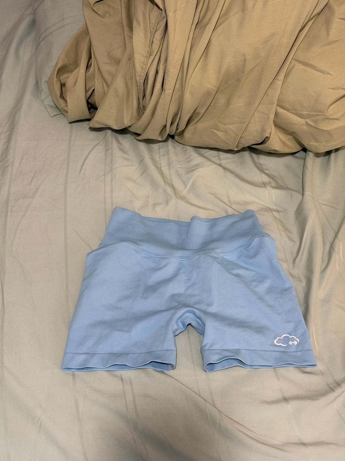 Cloud Activewear - Seamless Shorts Blue Pink hercurva