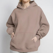 Loose Casual Temperament Long Sleeve Hooded Sweater hercurva