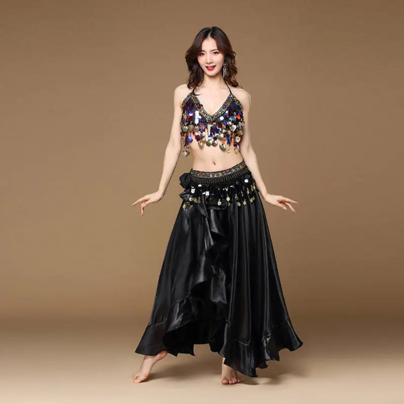 Belly Dance Sexy Performance New Indian Annual Meeting Stage Performance Costume hercurva