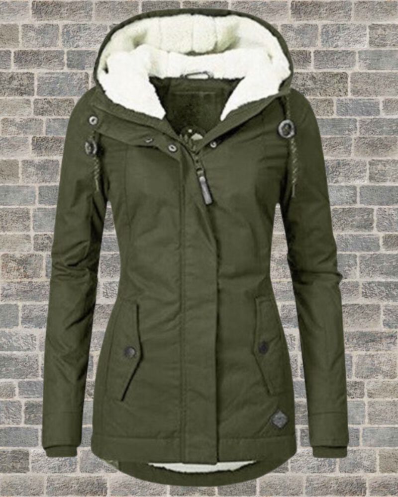 ARAINE - New Pleated Cotton Coat #NEO11485