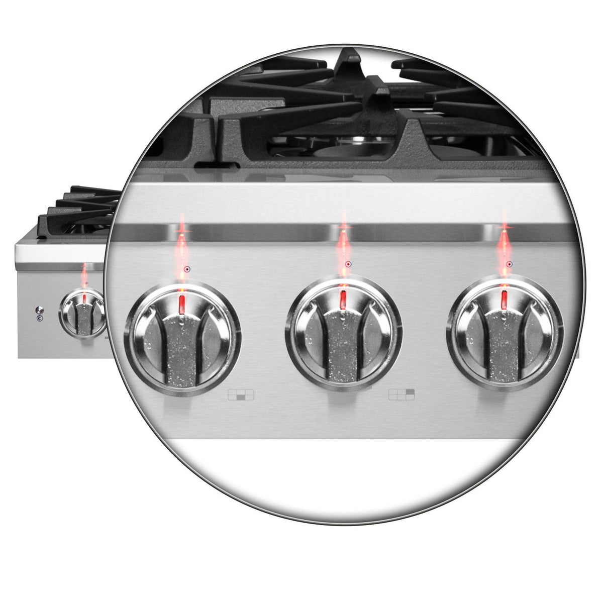 Forno FCTGS5751-36 Pro-Style 36″ Gas Rangetop