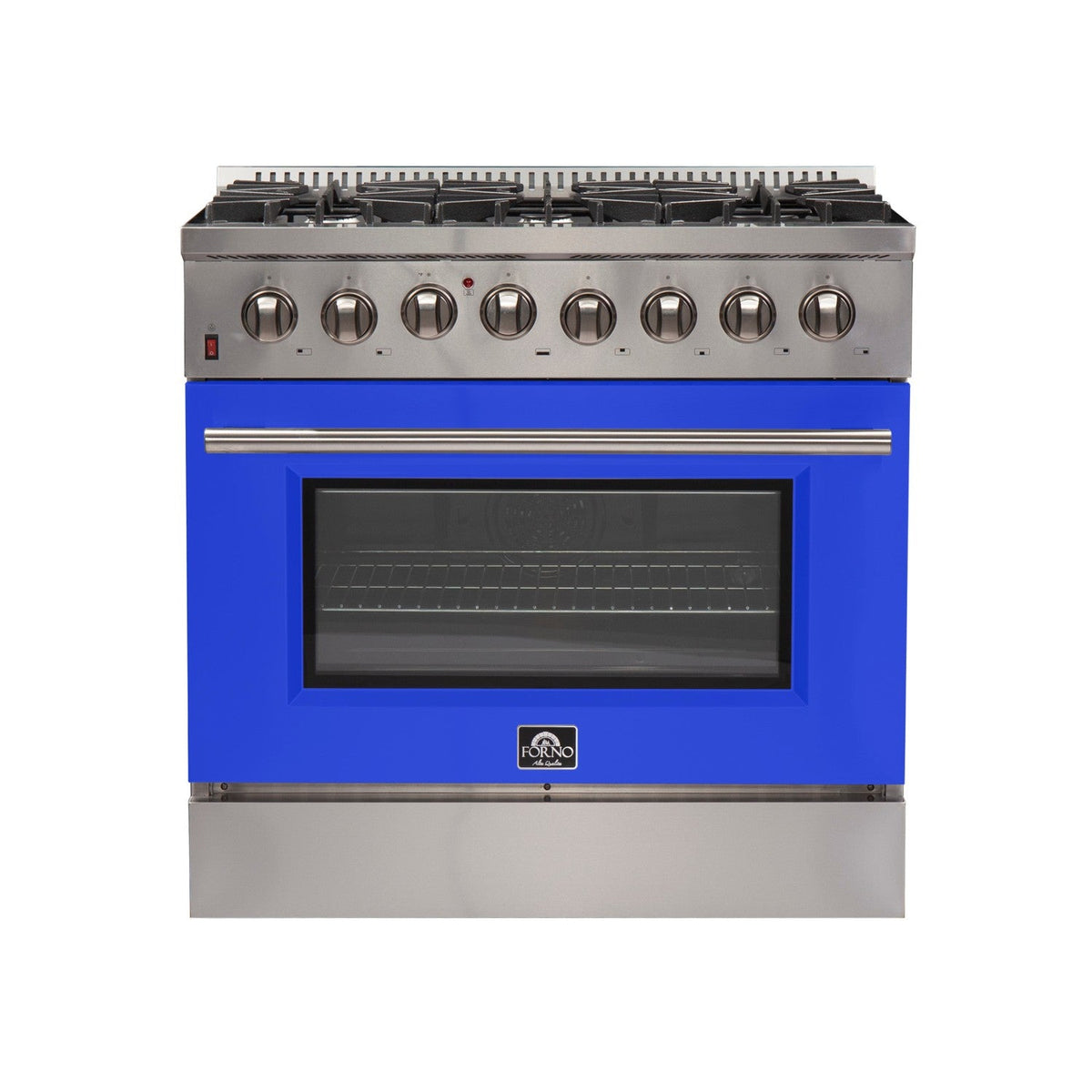 Forno FFSGS6156-36 36″ Galiano Gas Range with 240 Volt Electric Oven